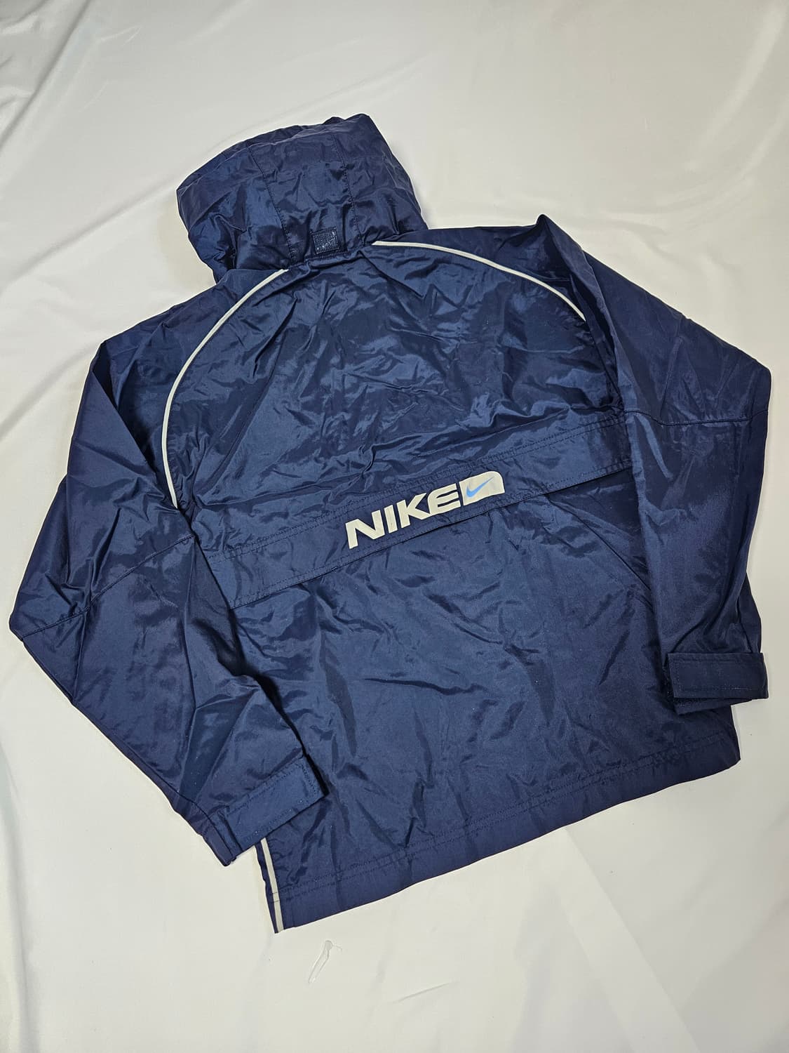 나이키 90s 올드스쿨 스트링 하프집업 아노락 빈티지 바람막이 XL 상품이미지1
