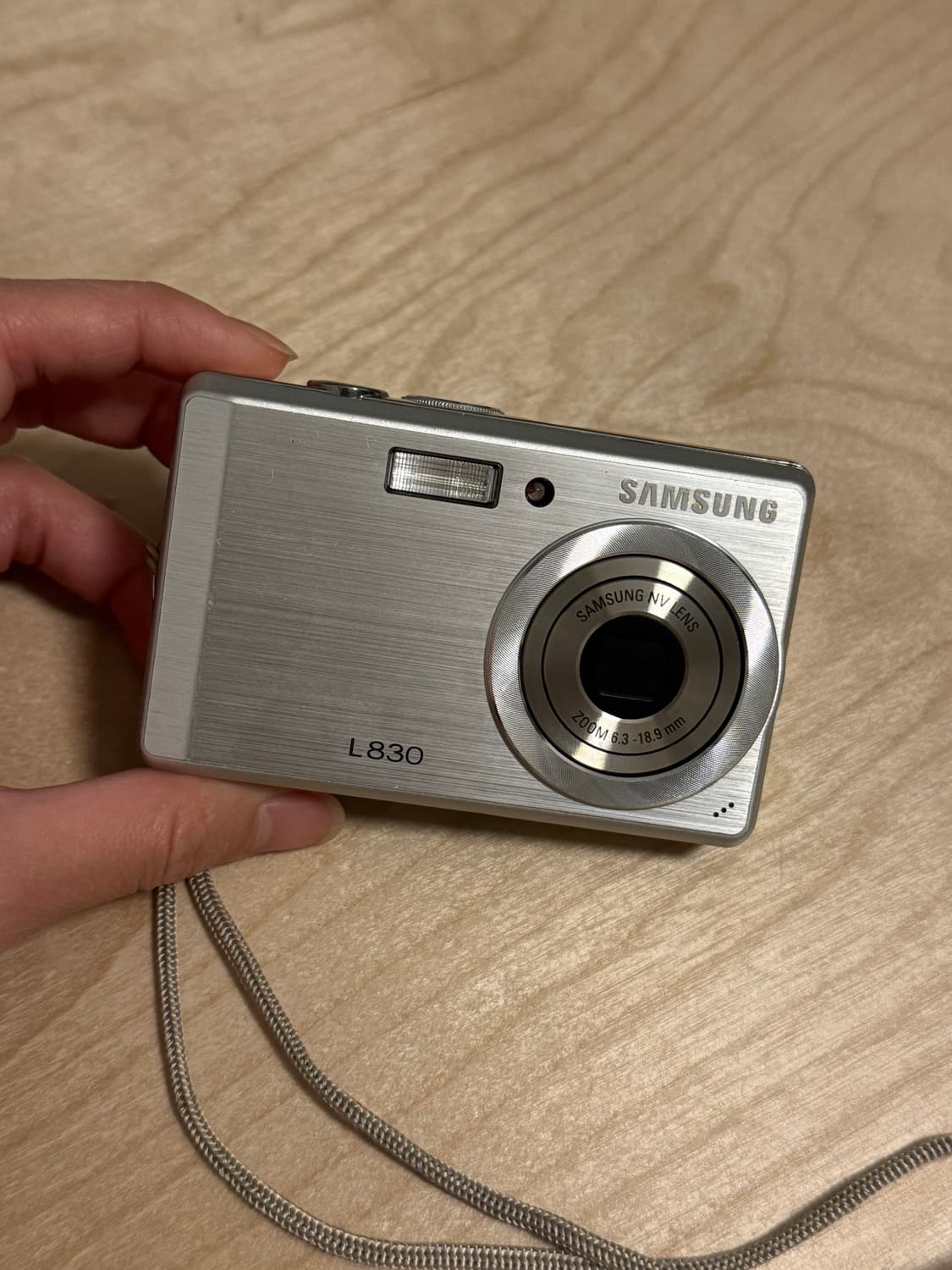 삼성 디카 l830 실버 카메라 상품이미지1