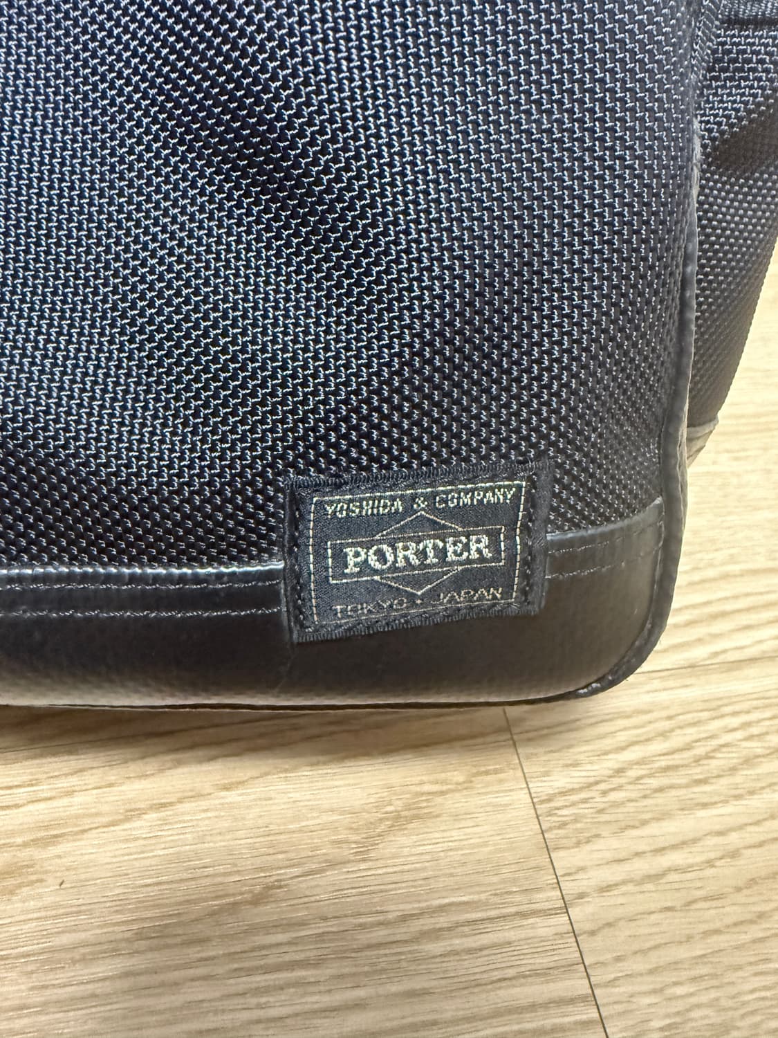 요시다 포터 백팩 HEAT DAYPACK BLACK 상품이미지4