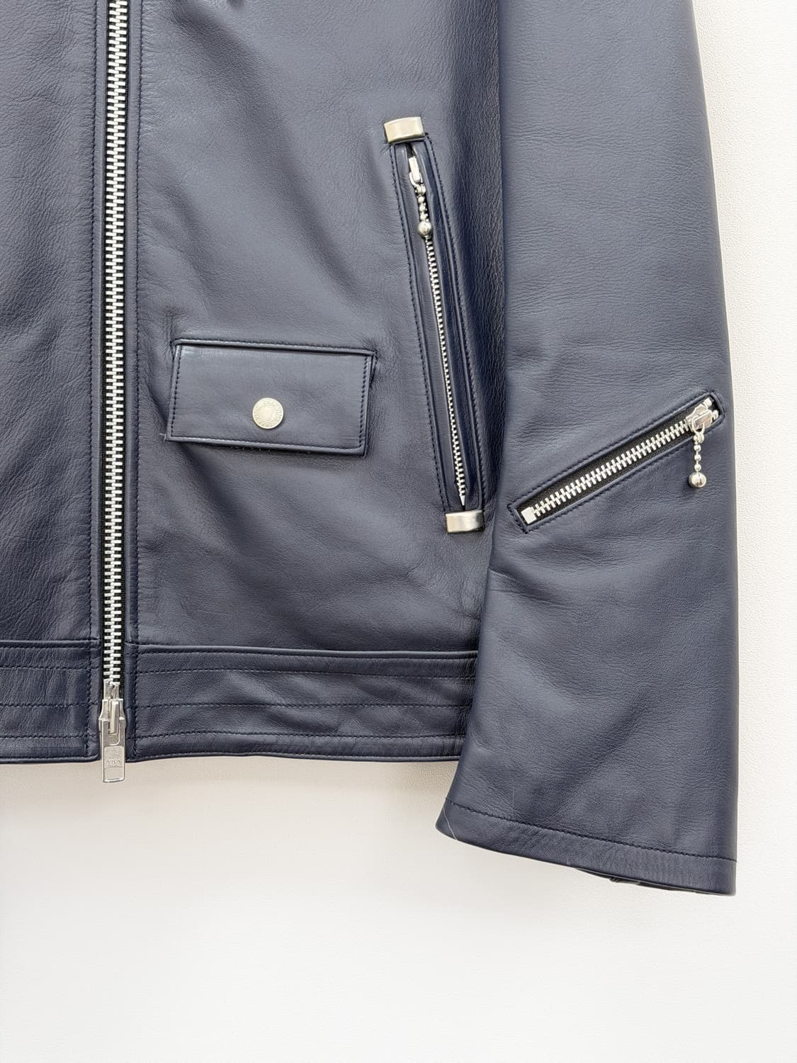 디아프바인 카우하이드 레더 라이더 자켓 상품이미지3