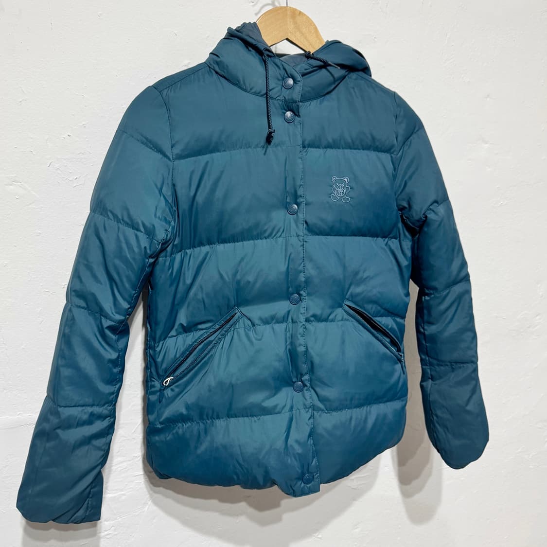 히스테릭글래머 퍽베어 리버시블 다운 자켓 블루 상품이미지7