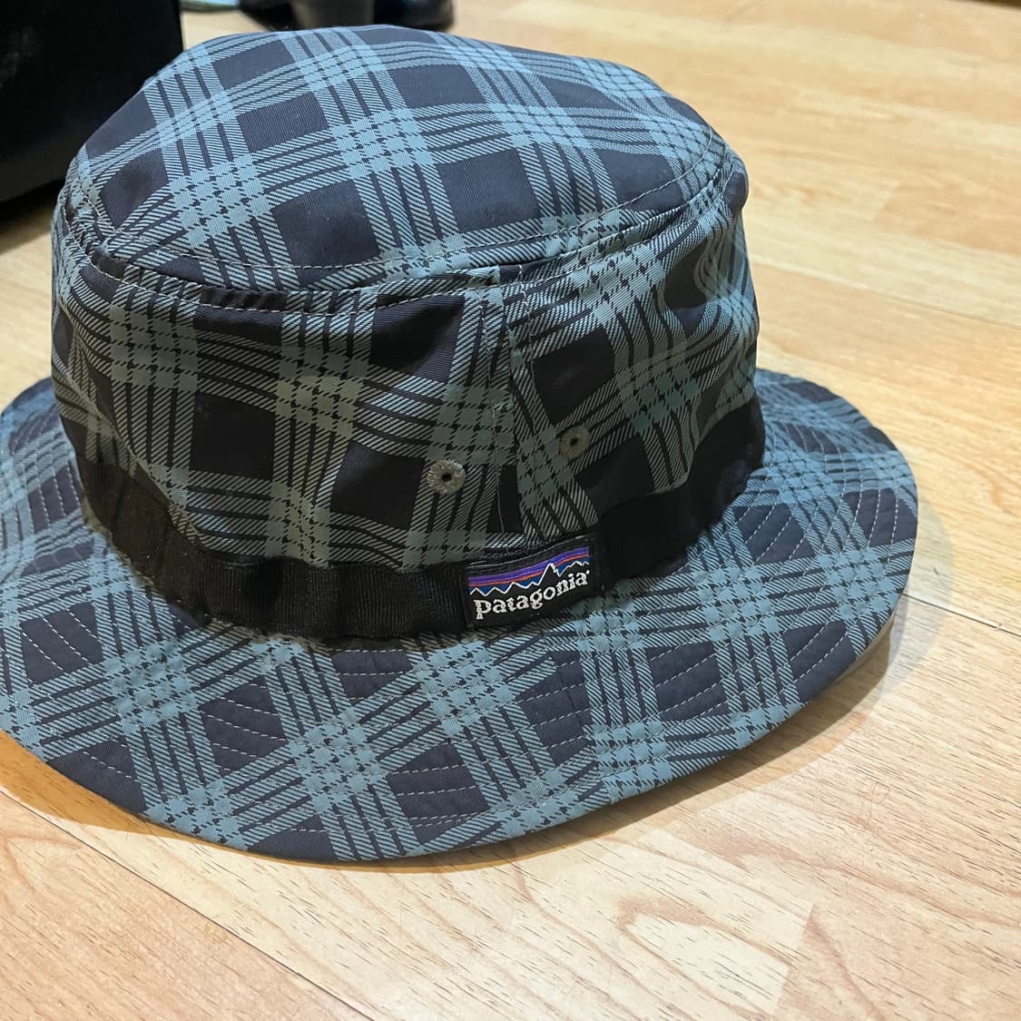 (상태SS,희귀) 파타고니아 체크패턴 기능성 버킷햇 L 상품이미지2