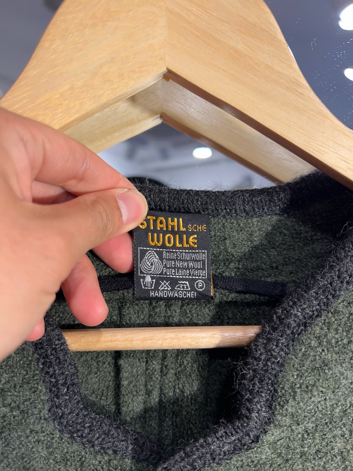 HUNDT MODELL WOOL JACKET 울자켓 상품이미지8