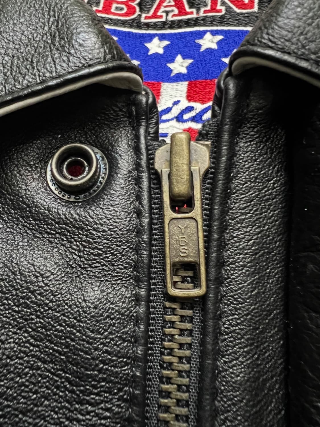 마이클호번 밀레니엄 성조기 가죽자켓 상품이미지10