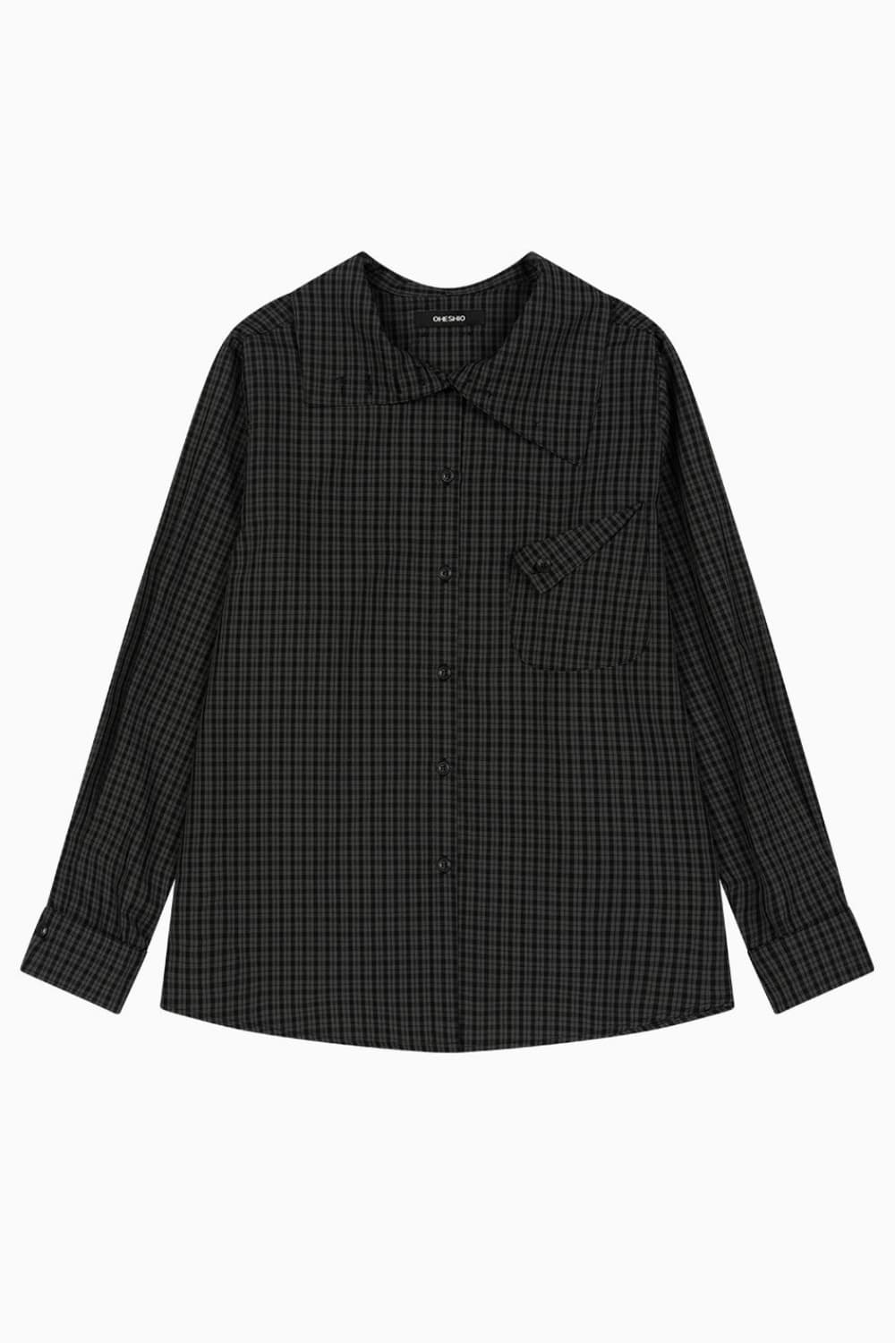 오헤시오 레이어드 카라 셔츠 상품이미지2