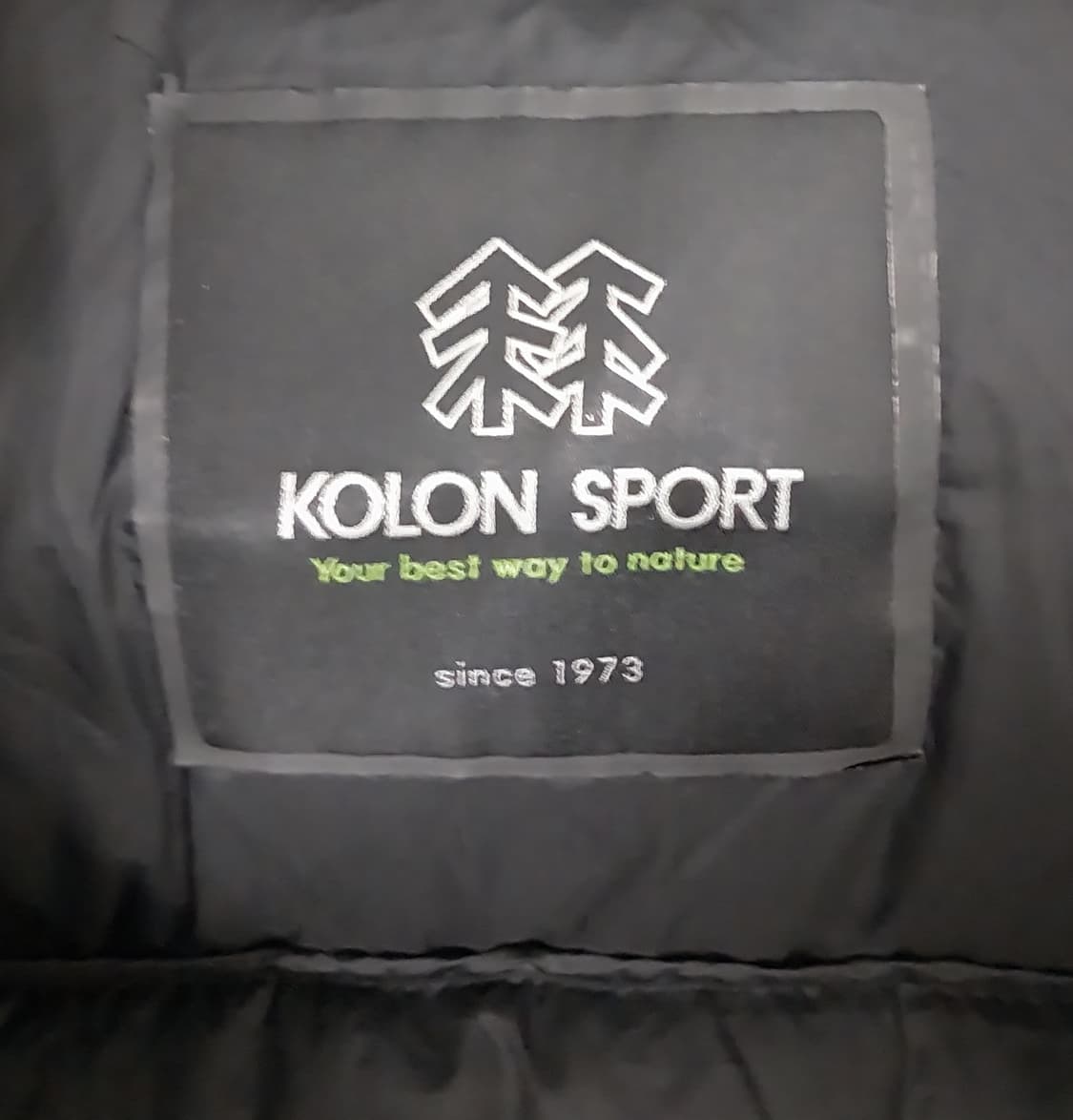 코오롱스포츠 800필 패딩 95 (후드분리됨) 상품이미지5