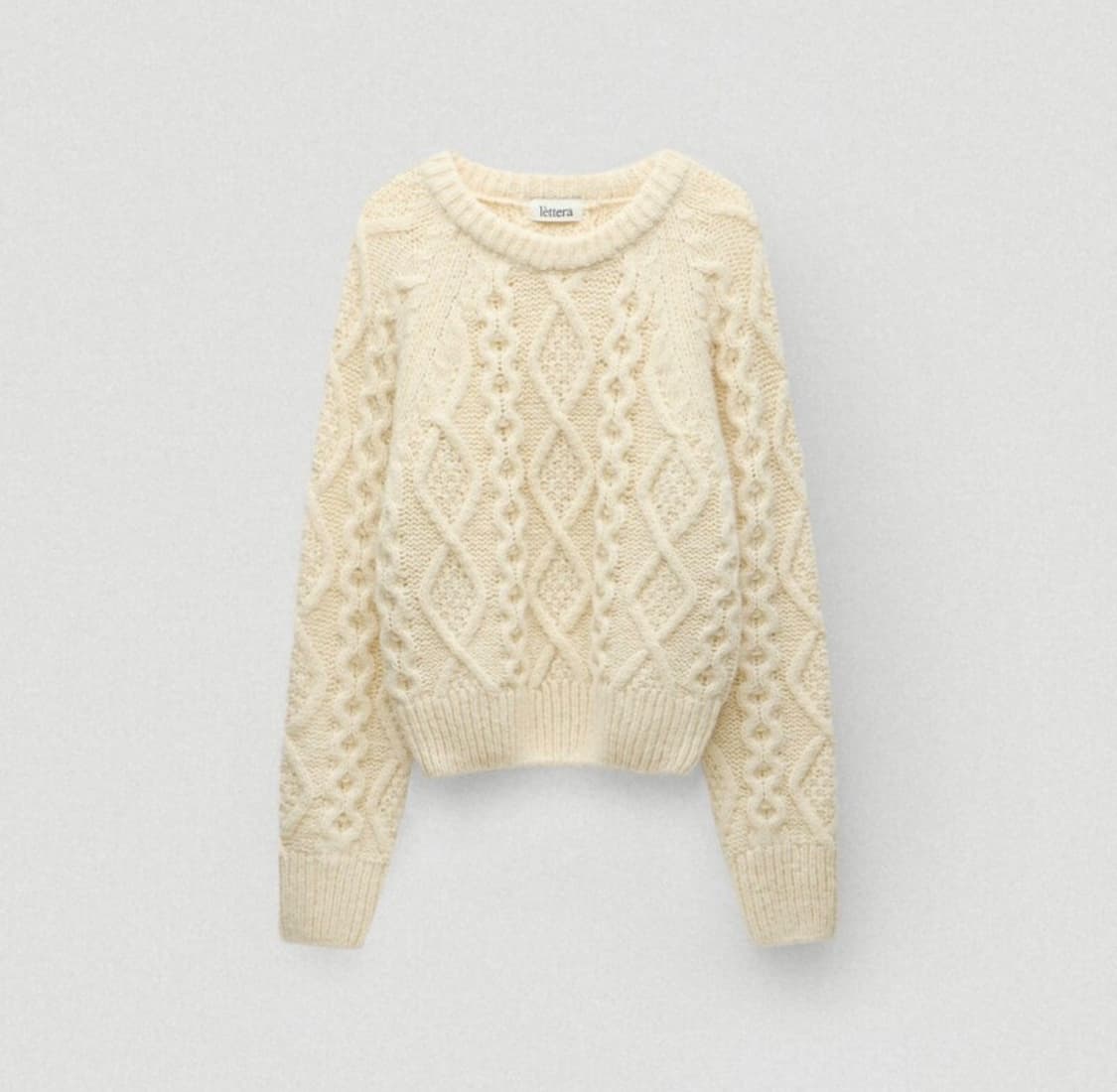 레테라 헤비울 니트 (아이보리) 상품이미지1