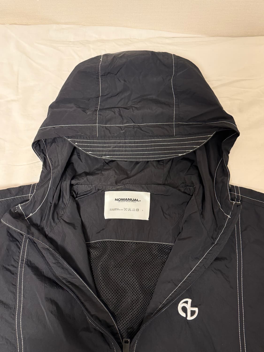 노매뉴얼 반팔 바람막이 상품이미지4