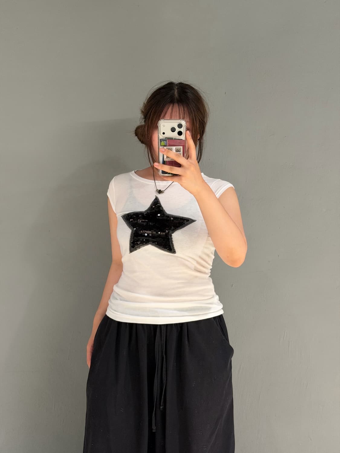 spangle star point top 상품이미지2