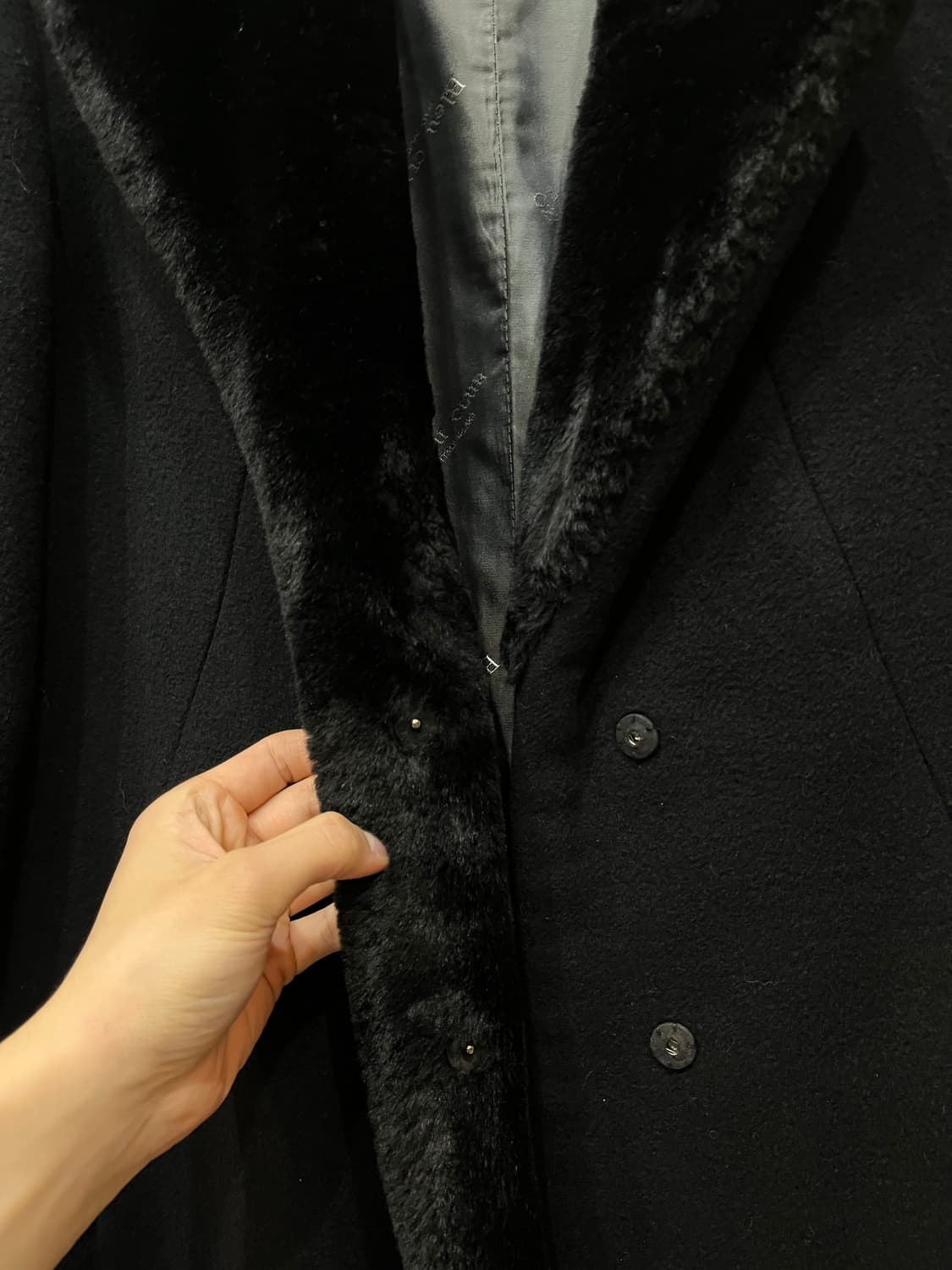 Made in ITALY 캐시미어100% 코트 우먼즈 상품이미지2