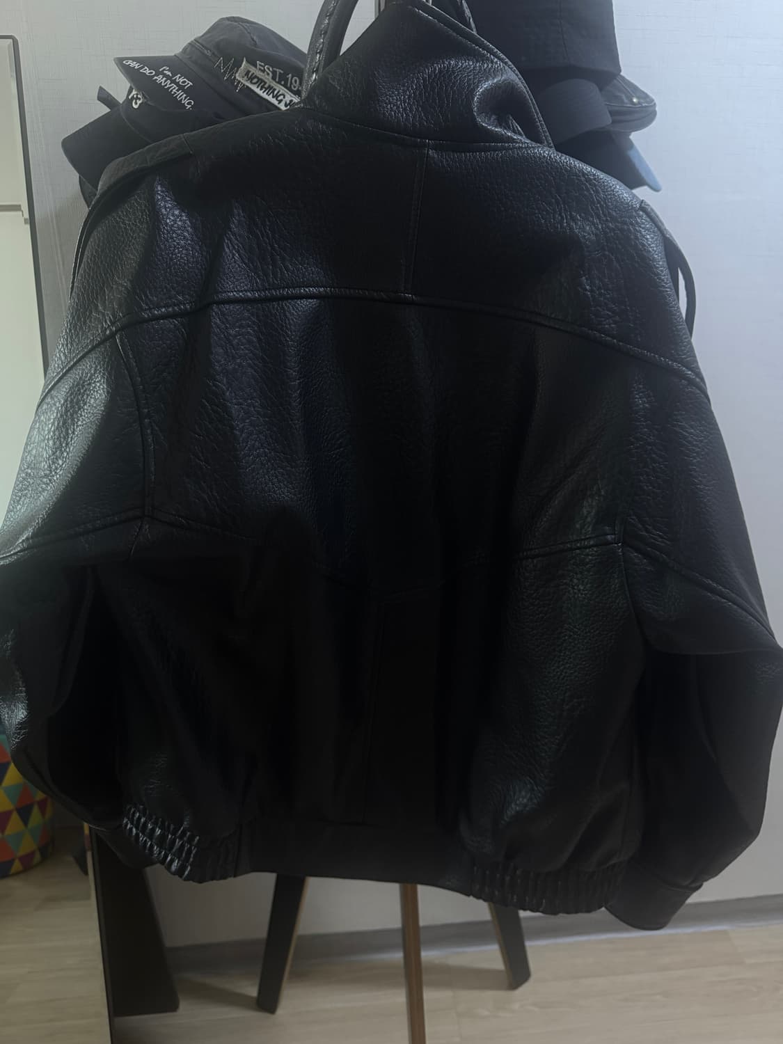 ZARA 자라 생로랑맛 레더자켓 s 상품이미지2