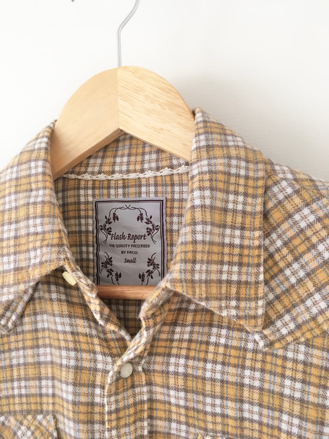 baby western check shirt 상품이미지4