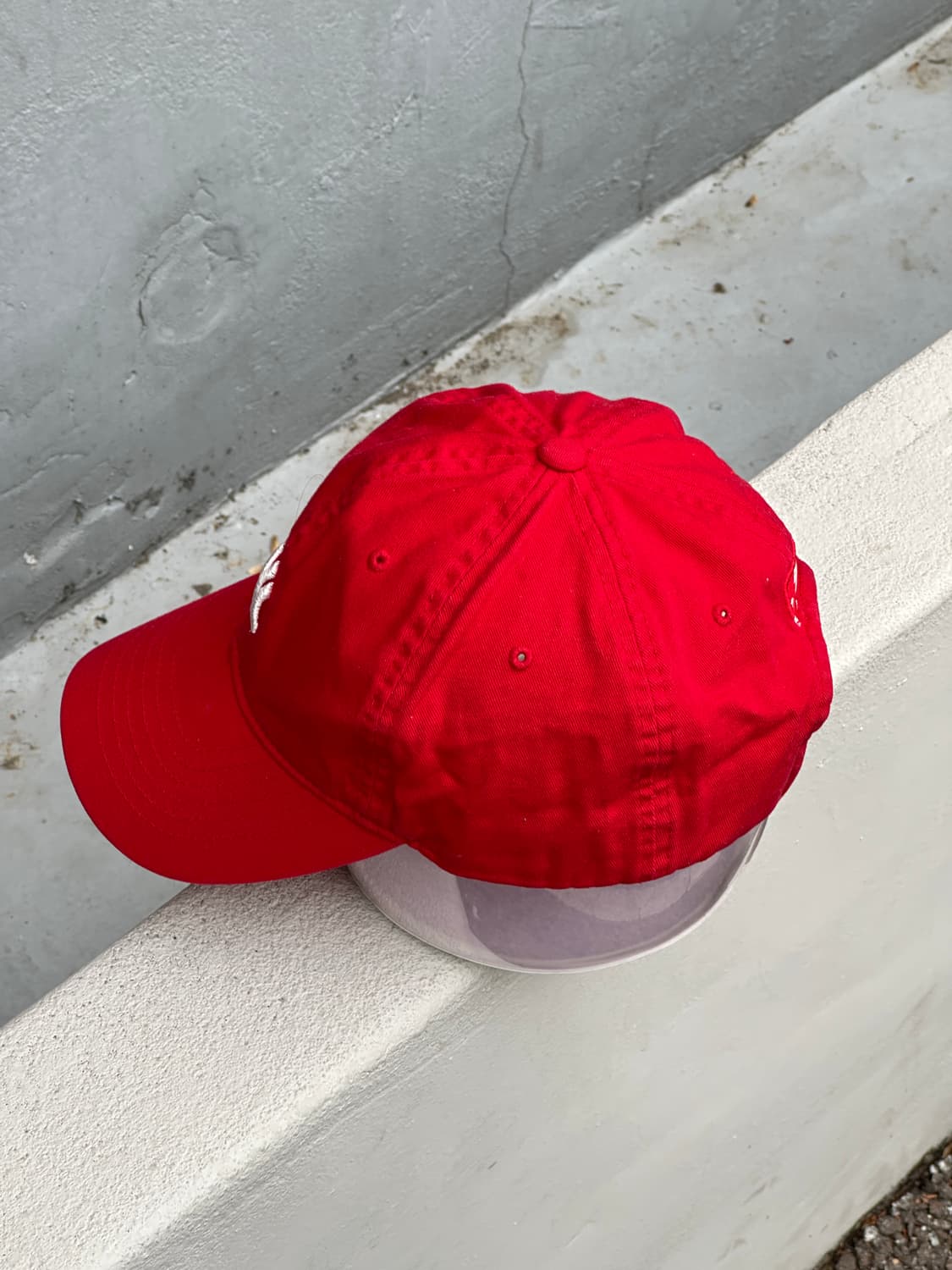 [F] MLB 엠엘비 뉴욕양키스 로고 레드 볼캡 모자 상품이미지3