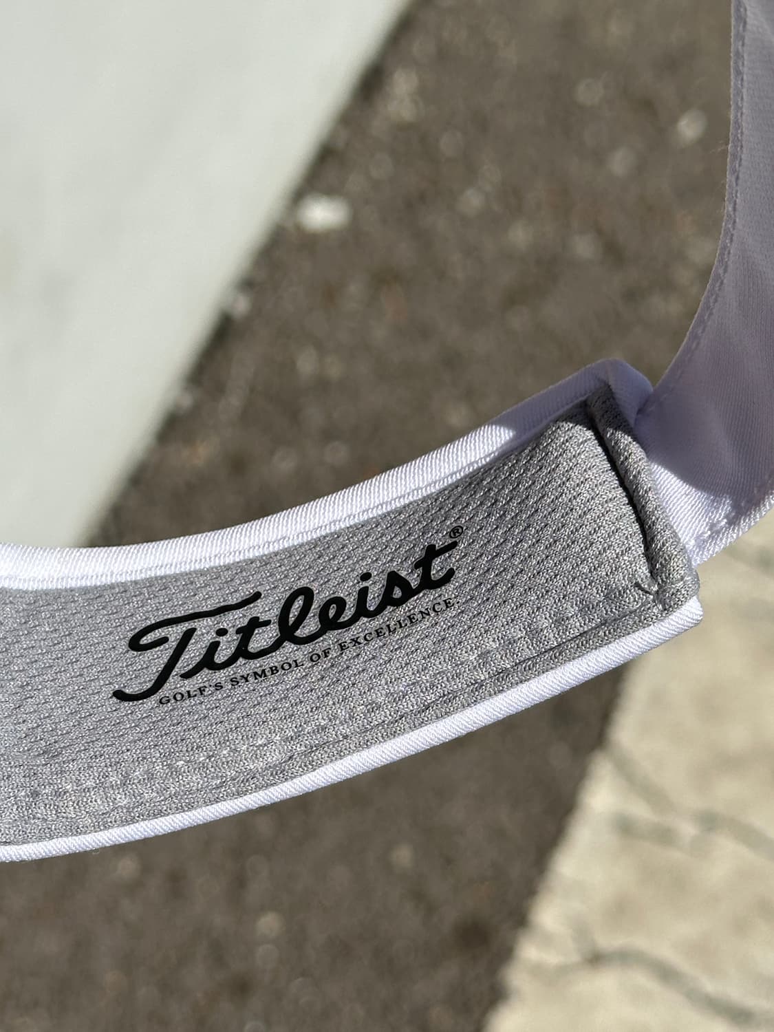 [F] 타이틀리스트 골프 화이트 썬바이저 썬캡 와이드 모자 상품이미지8