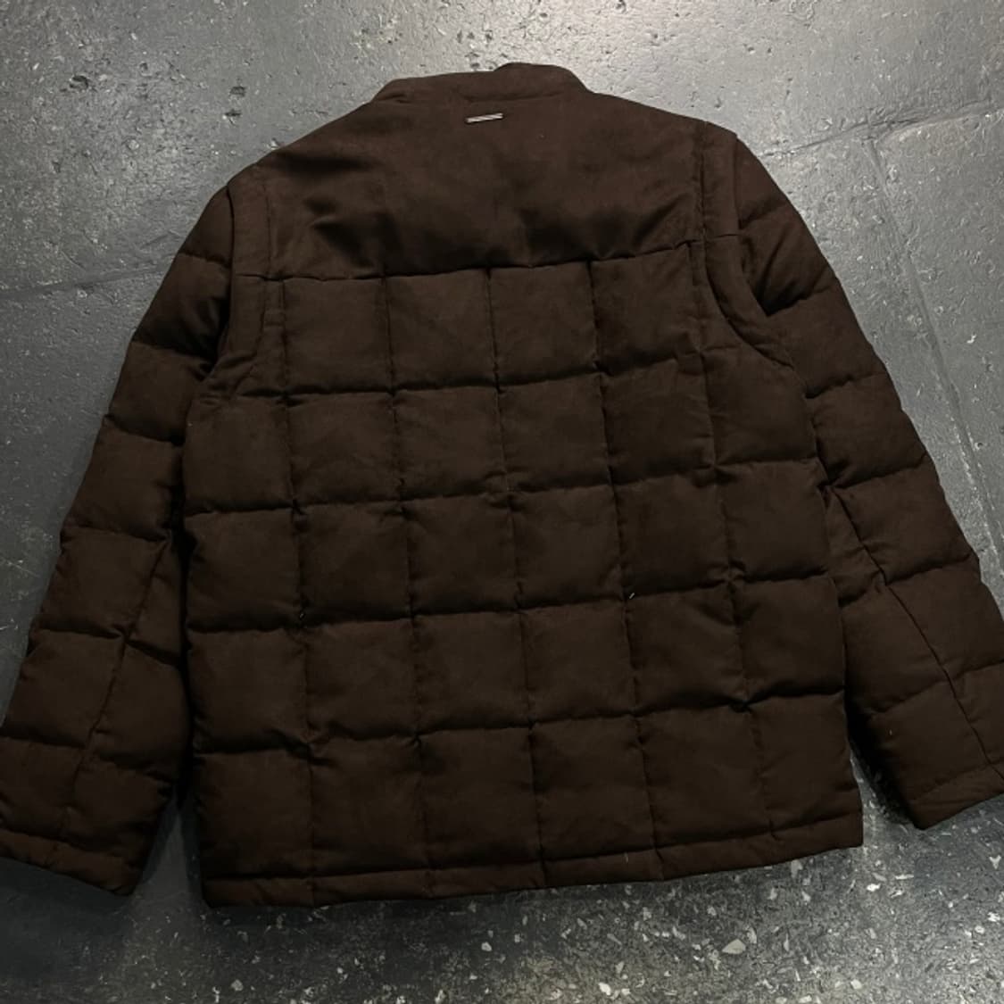 100 헨리코튼 골프 스웨이드 경량패딩  상품이미지5