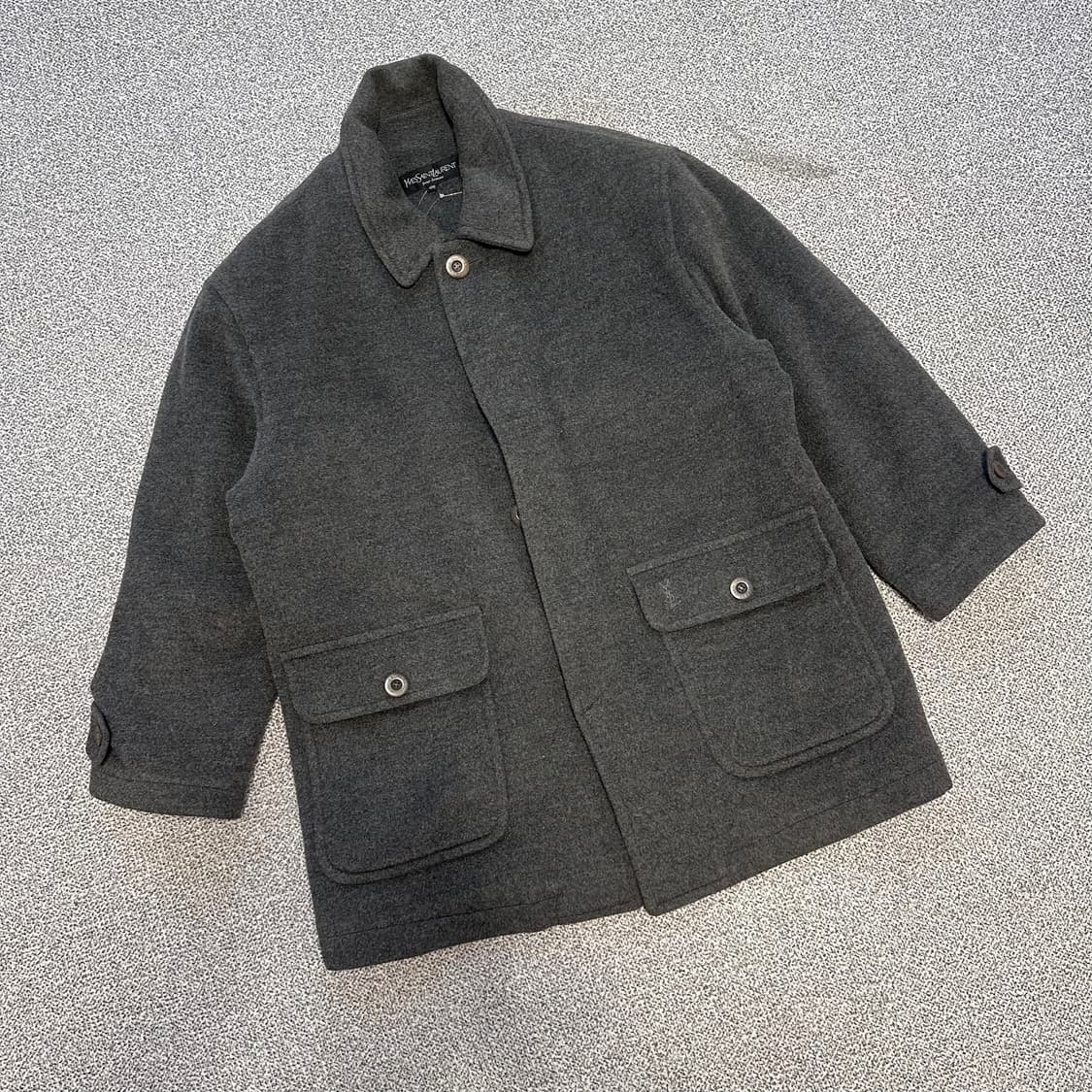 입생로랑 하프 코트 상품이미지1