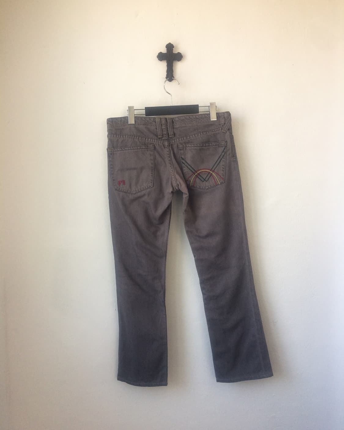 Pocket needle work point pants 상품이미지2