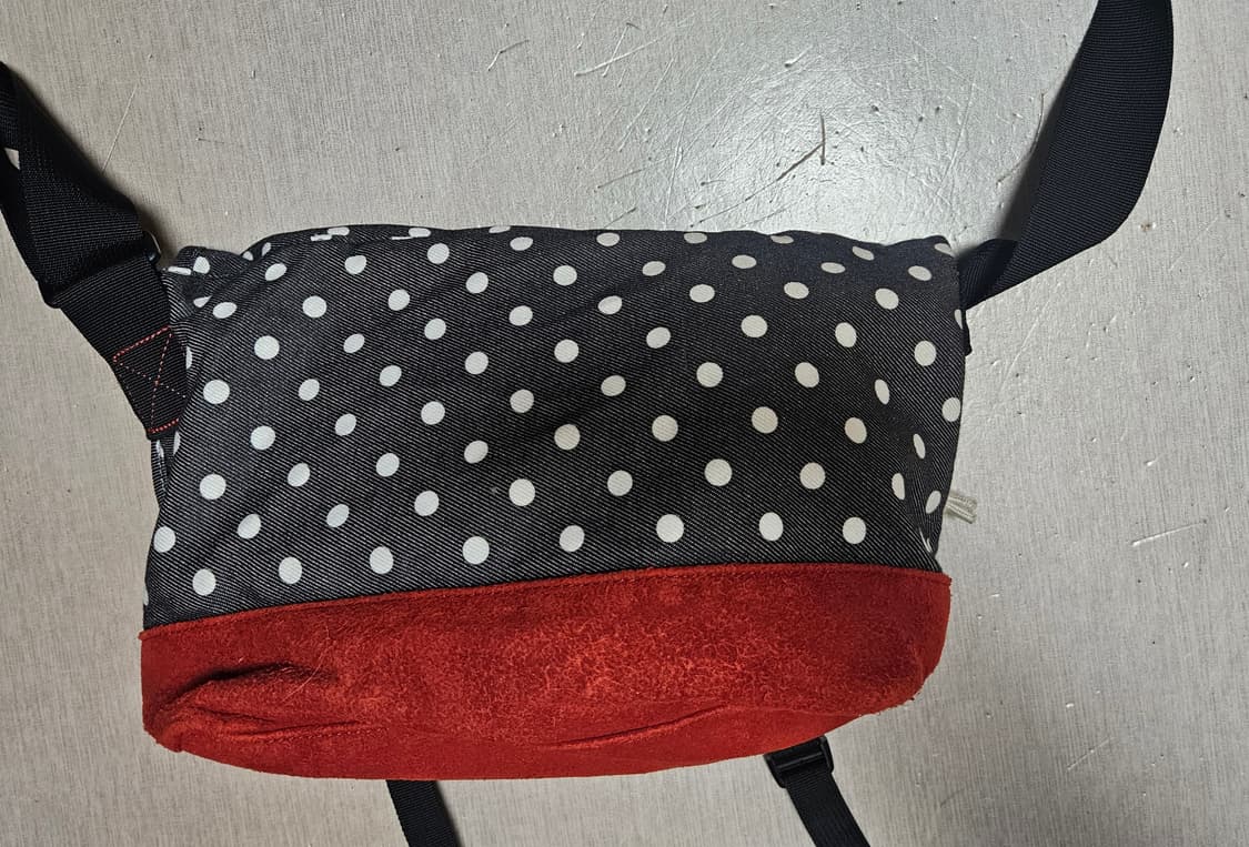 일본 콜맨 빈티지 모리걸 크로스백/땡땡이 도트 상품이미지6