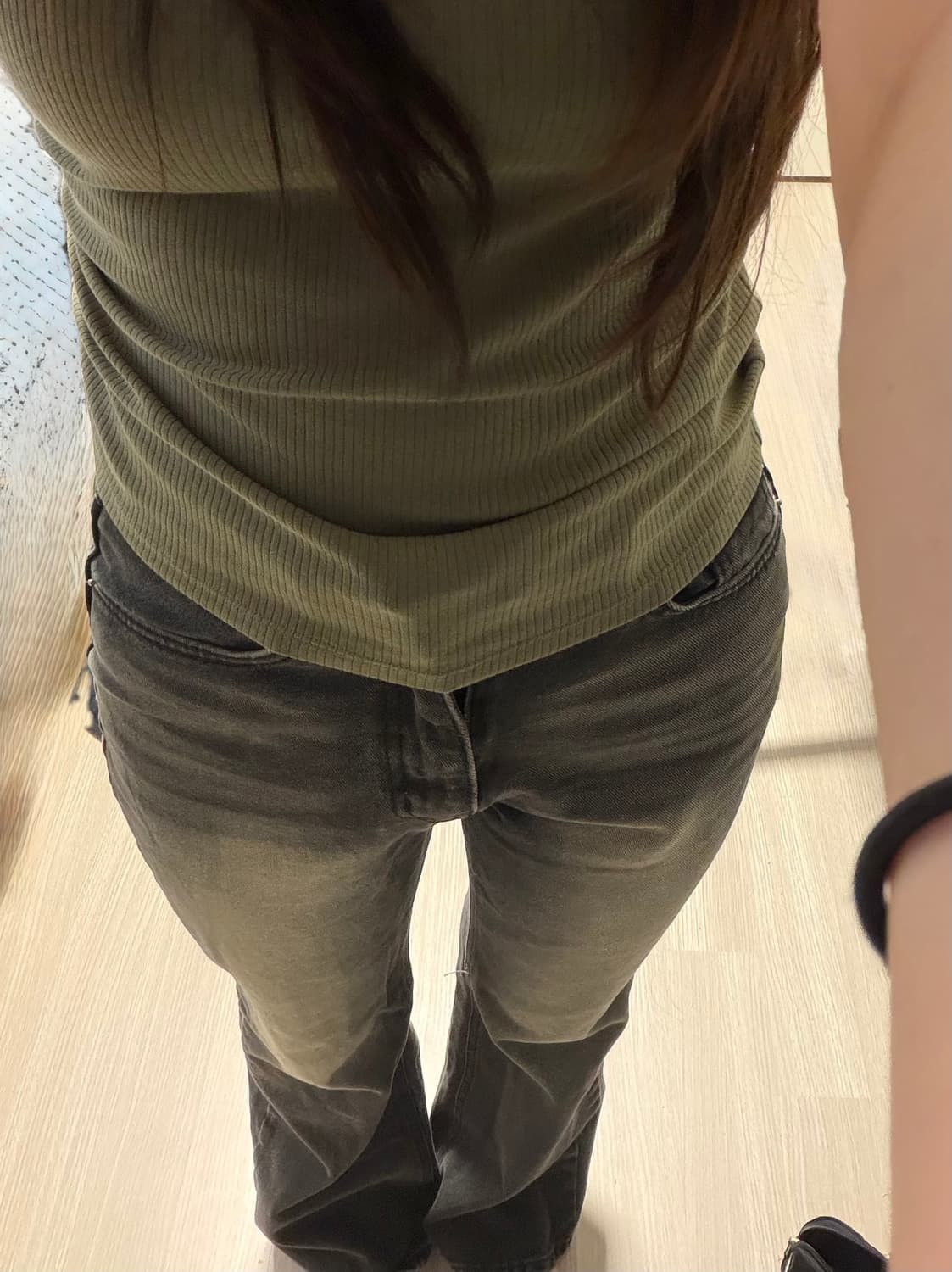 워싱 데님 팬츠 상품이미지3