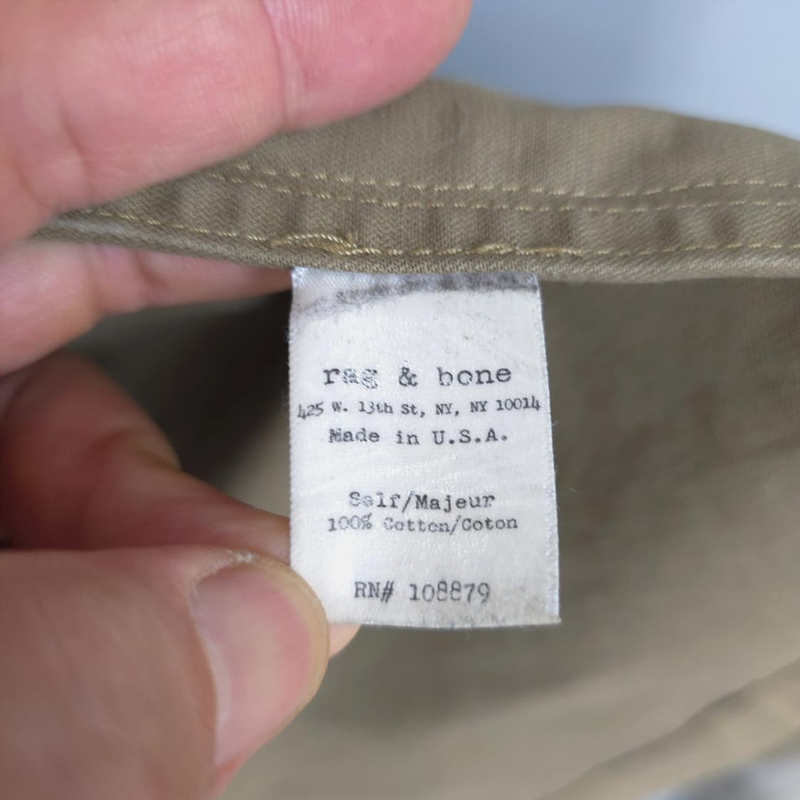 여성 랙앤본 rag & bone 후드 야상 0 상품이미지7