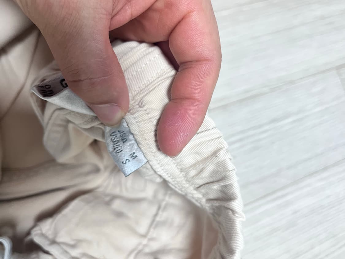 그라미치 루즈테이퍼드 내추럴 M 새제품 상품이미지2