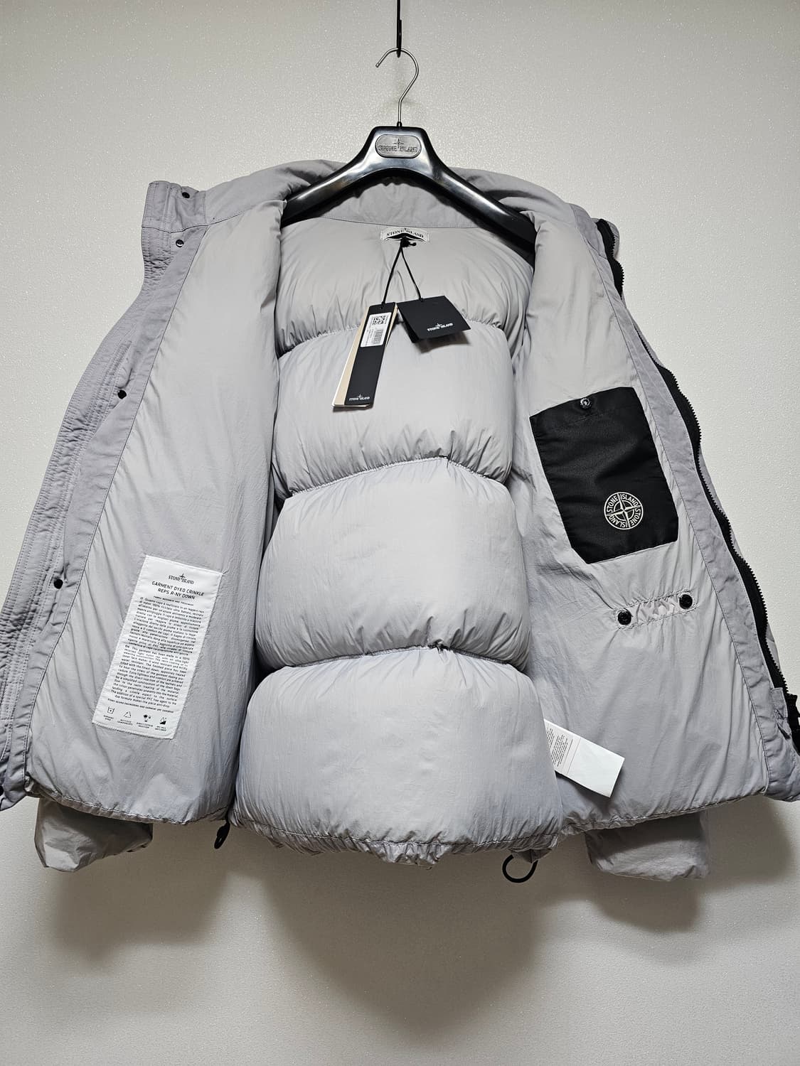 스톤아일랜드 가먼트 다이드 크링클랩스 R-NY 다운 자켓 (새상품) 상품이미지4