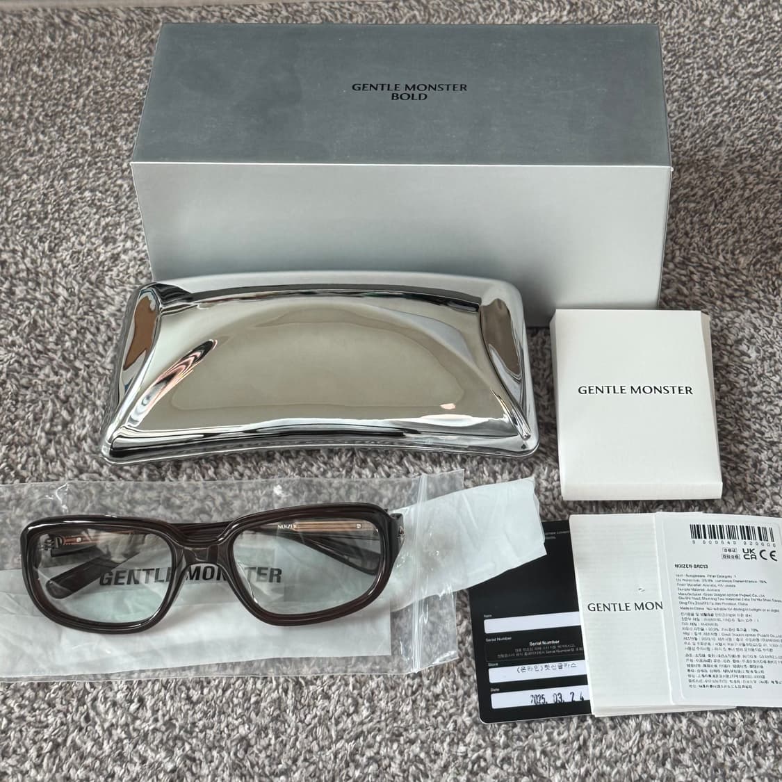 젠틀몬스터 노이저 브라운 BRC13 틴트 선글라스 상품이미지6