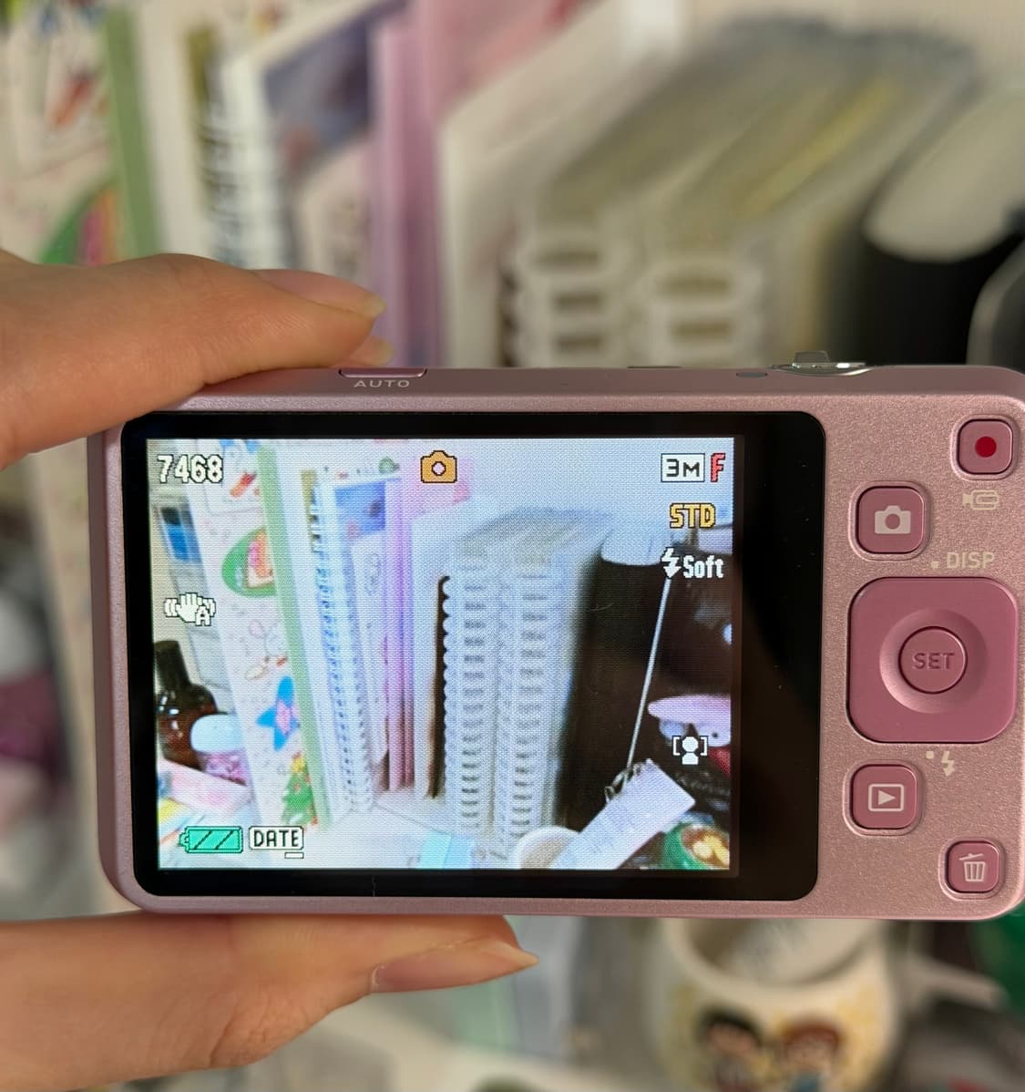 카시오 엑슬림 EX-Z800 (핑크) 상품이미지6