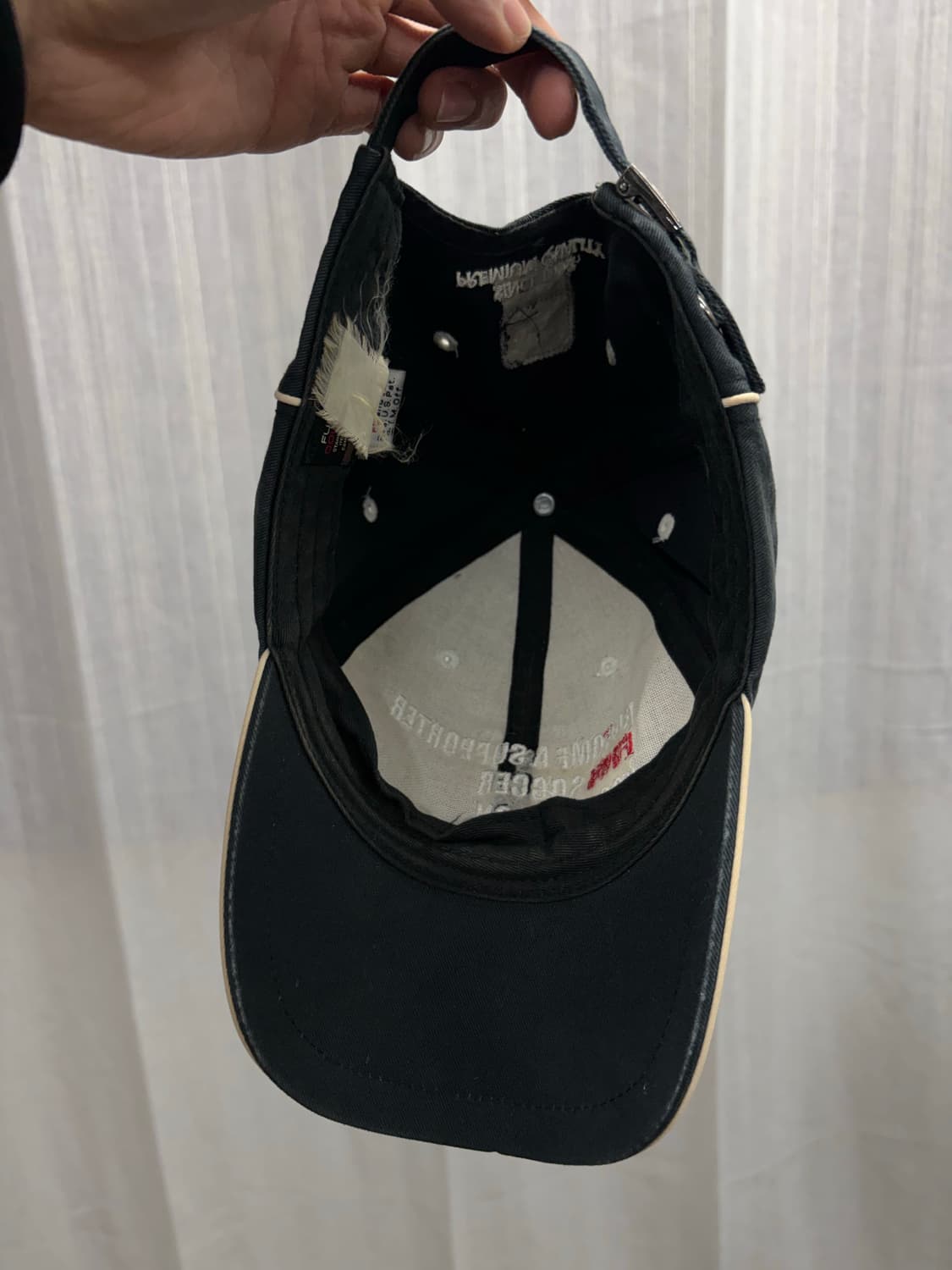 FUBU soccer 후부 빈티지 볼캡 모자 상품이미지4