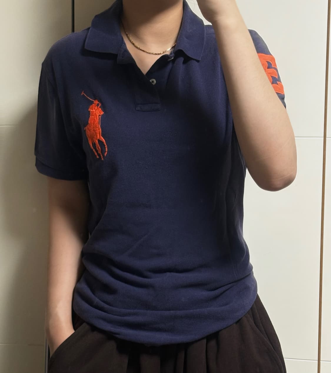 폴로 랄프로렌 빅포니 네이비 카라티 상품이미지1