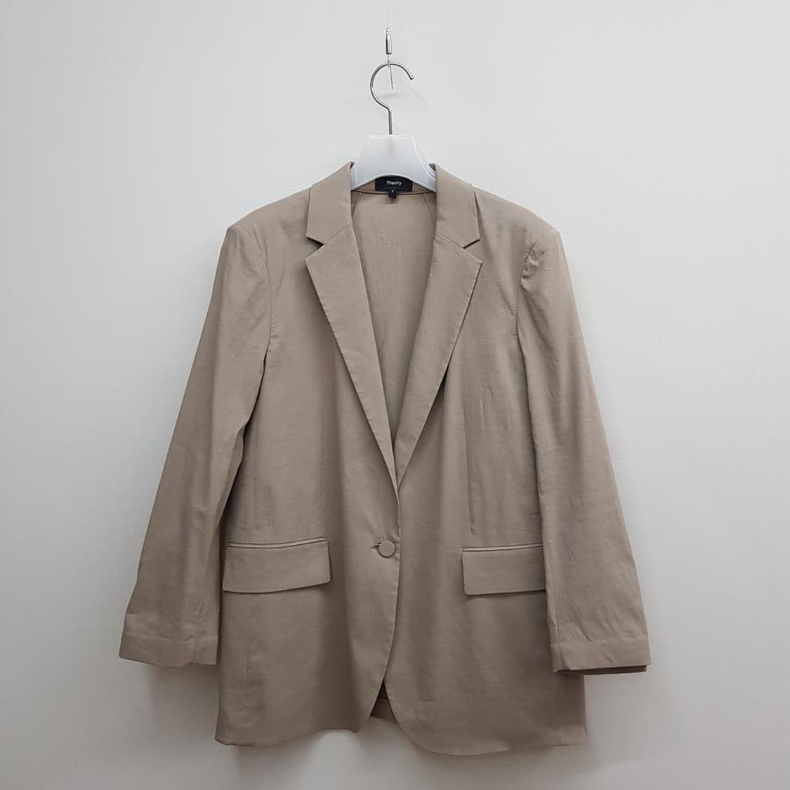 띠어리 Theory 2022 린넨 혼방 싱글 테일러드 자켓 2사이즈 상품이미지1