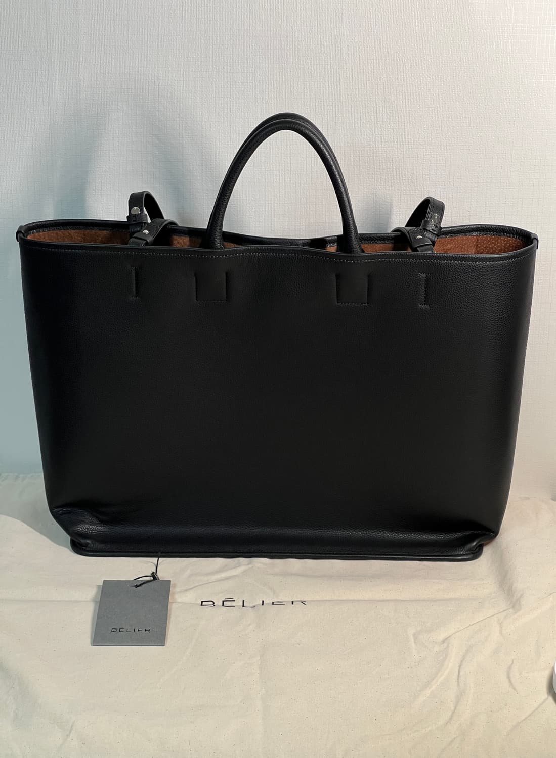 벨리에 케빈 토트백 블랙 정가 39.9만 판매 상품이미지2