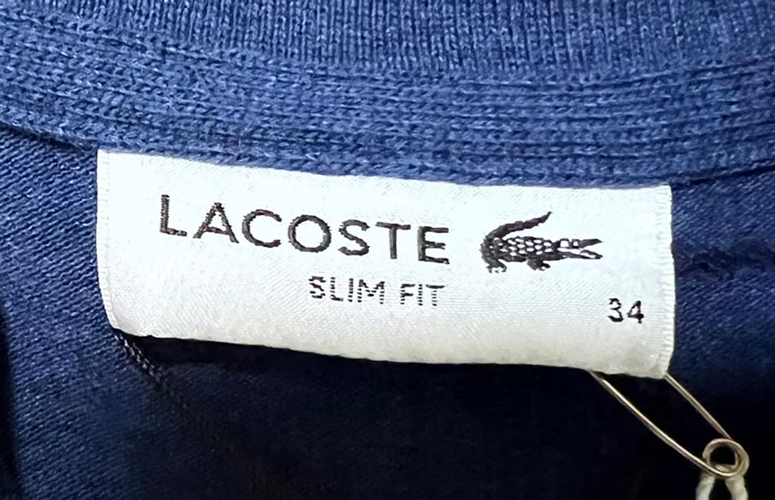 라코스테 여자 카라티 긴팔 34사이즈 캐주얼 춘추 새상품 XS 85 44 상품이미지3