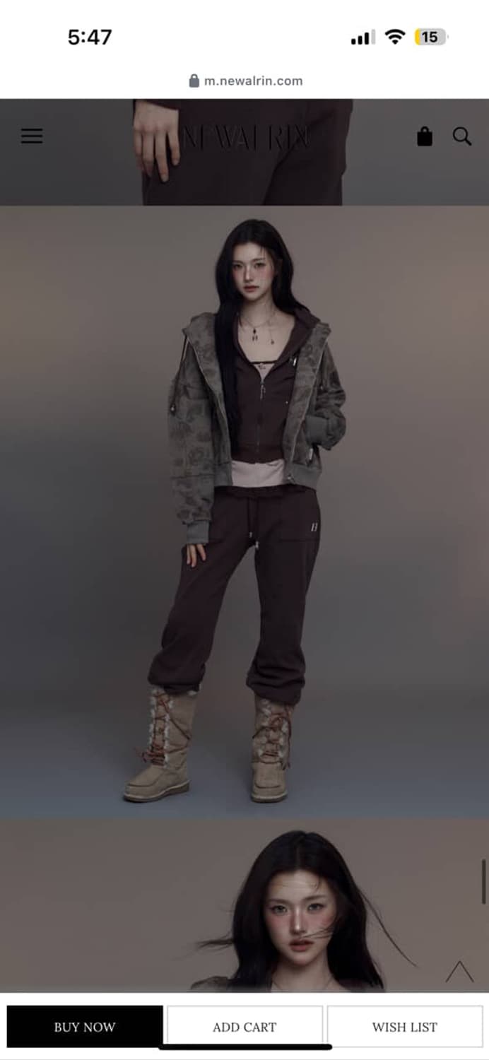 뉴얼린 tracksuit 후집세트 상품이미지3