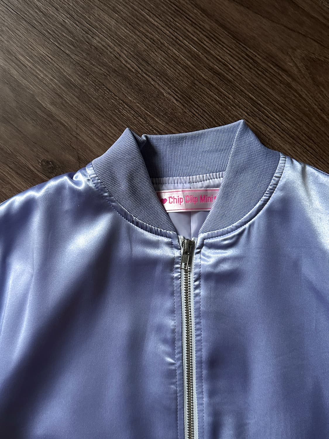 Chip Clip Mini 사이드 스트링 글로시 블루종 상품이미지9