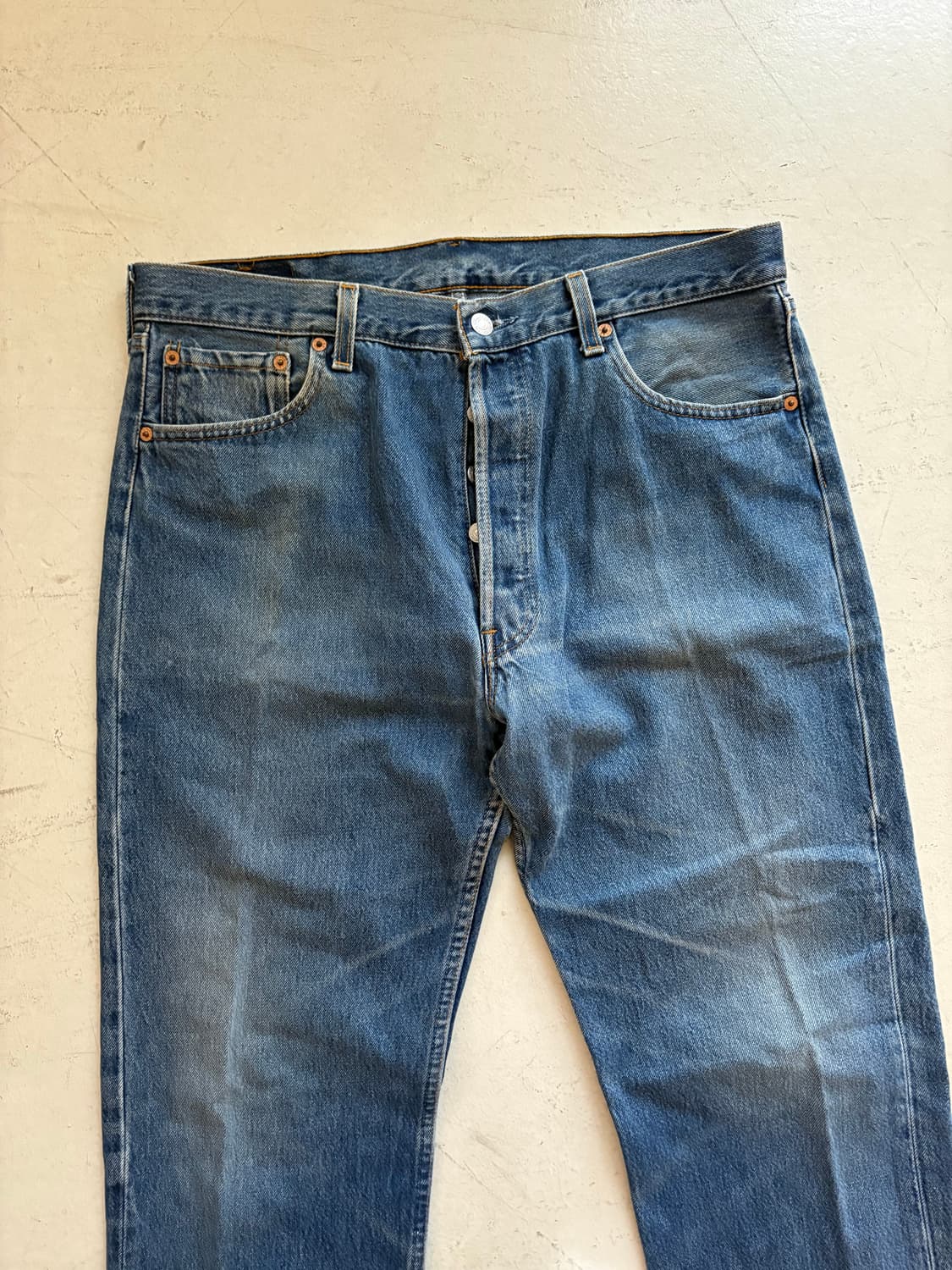 90‘s vtg Levis 501 USA Denim pant. 상품이미지3