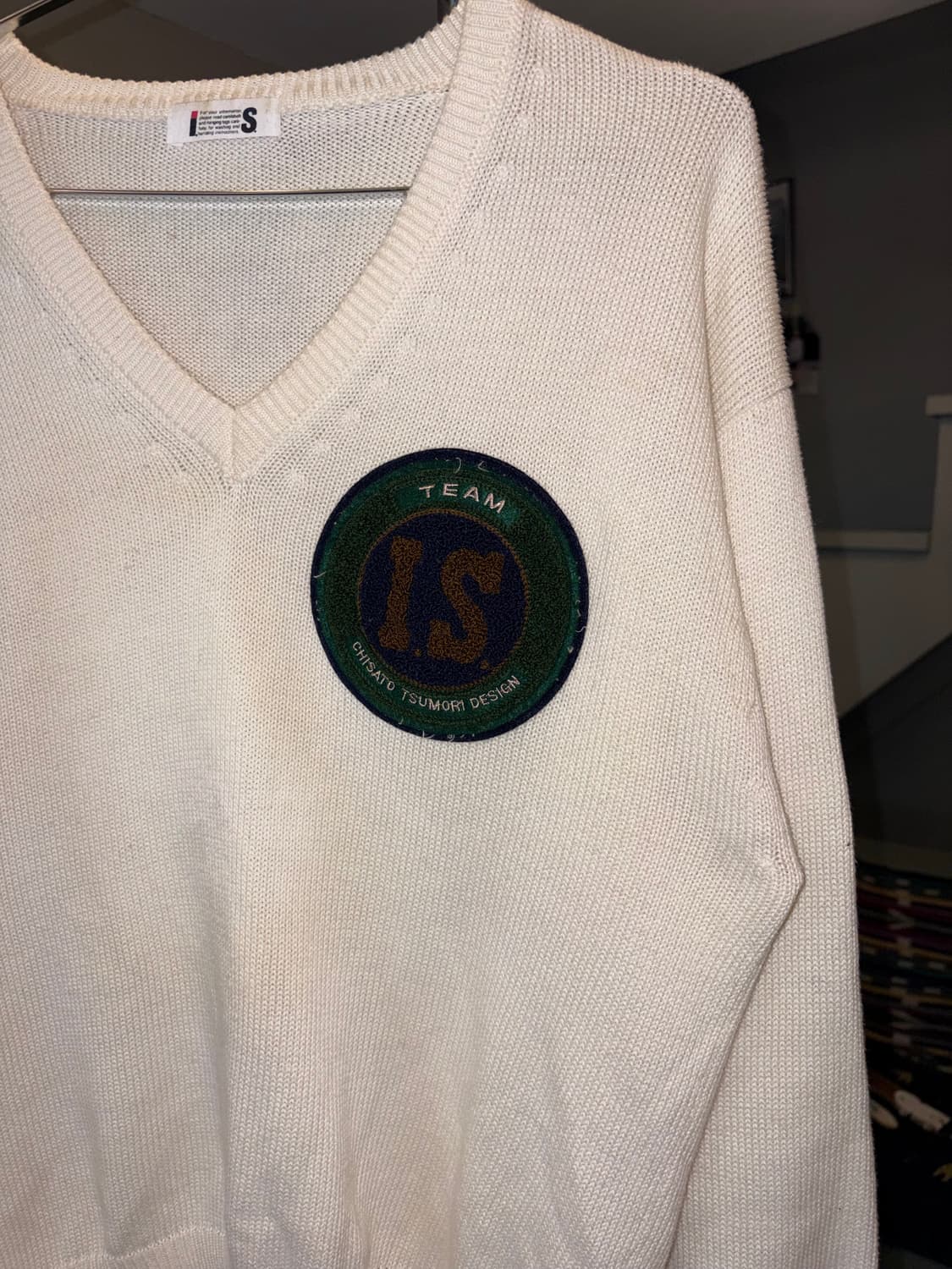 90‘s Issey Miyake I.S embroidered knit 상품이미지8