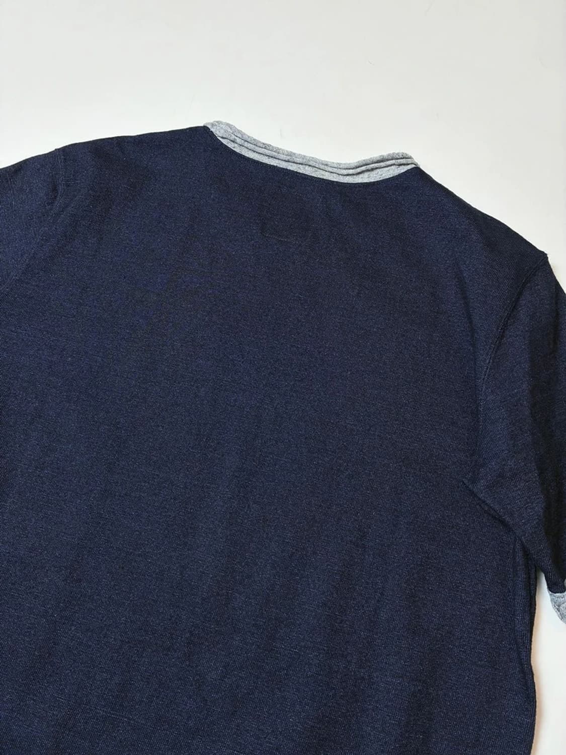 마린유니폼 MARINEUNIFORM 00's 재팬배색반팔티셔츠PN9188 상품이미지5