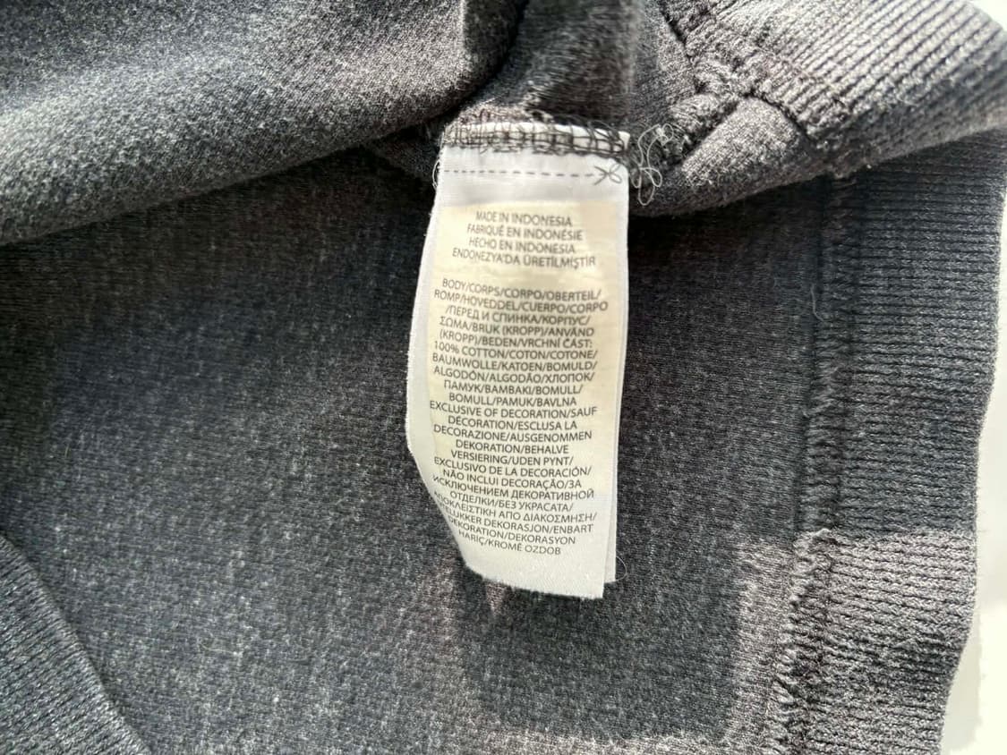 [L] 폴로 랄프로렌 그레이 하프집업 코튼 니트 상품이미지4