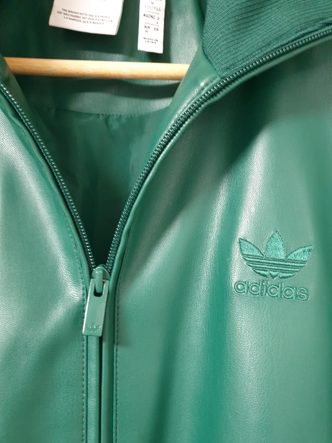 아디다스 포우레더 그린 트랙탑자켓 M 상품이미지2