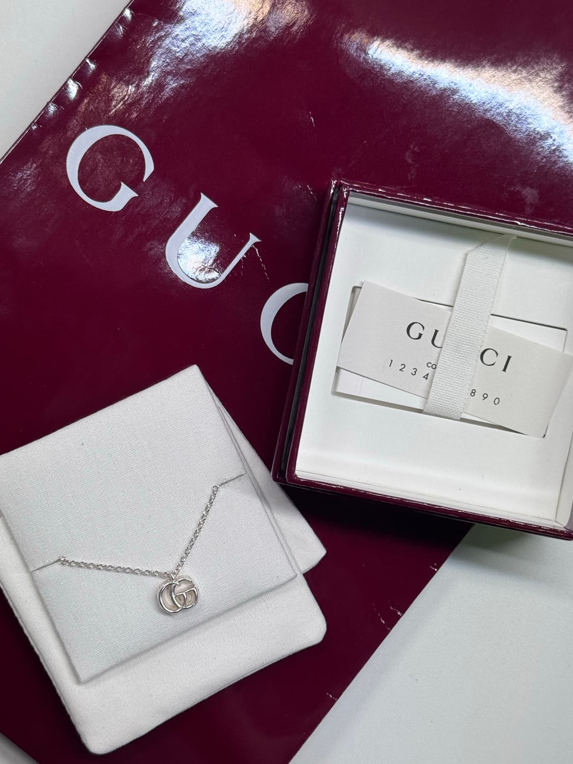 구찌 GG마몽 실버 925 목걸이 상품이미지2