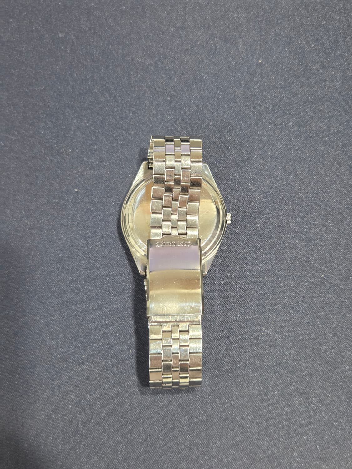 빈티지 세이코 쿼츠 타입 2 (SEIKO TYPE II) - 격자 화이트 상품이미지7