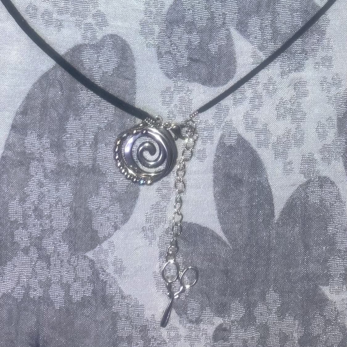 Spiral pendant necklace 상품이미지1