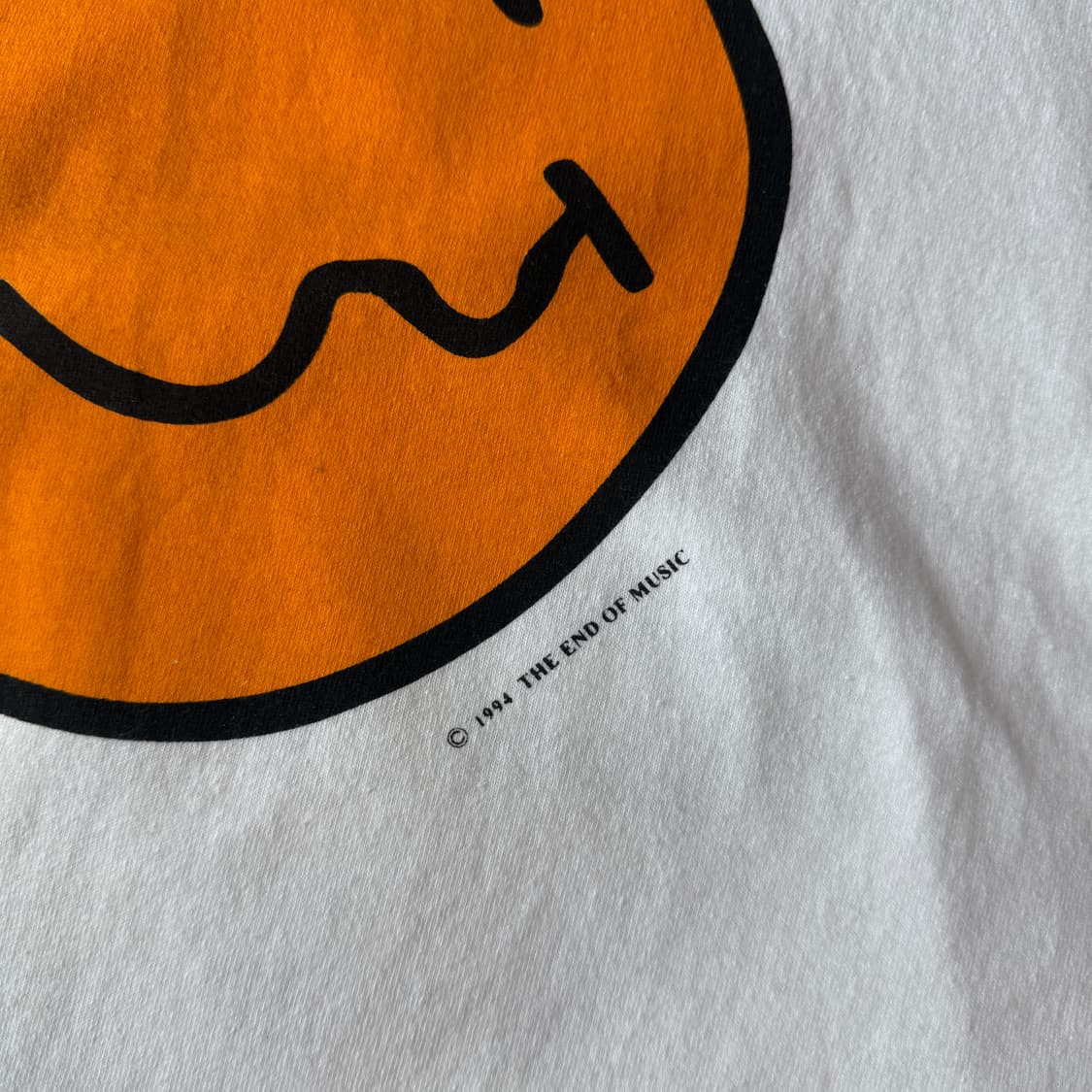 너바나 94 Smiley Face & In Utero 투어티셔츠 상품이미지4