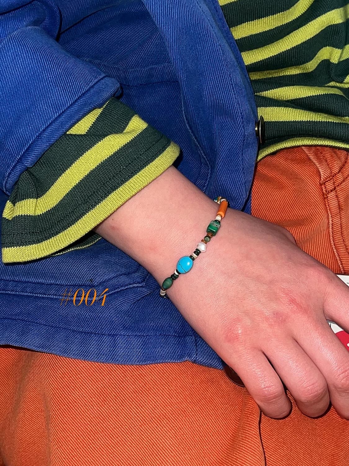 {핸드메이드} 여름 포인트 빈티지 팔찌🔸 상품이미지3