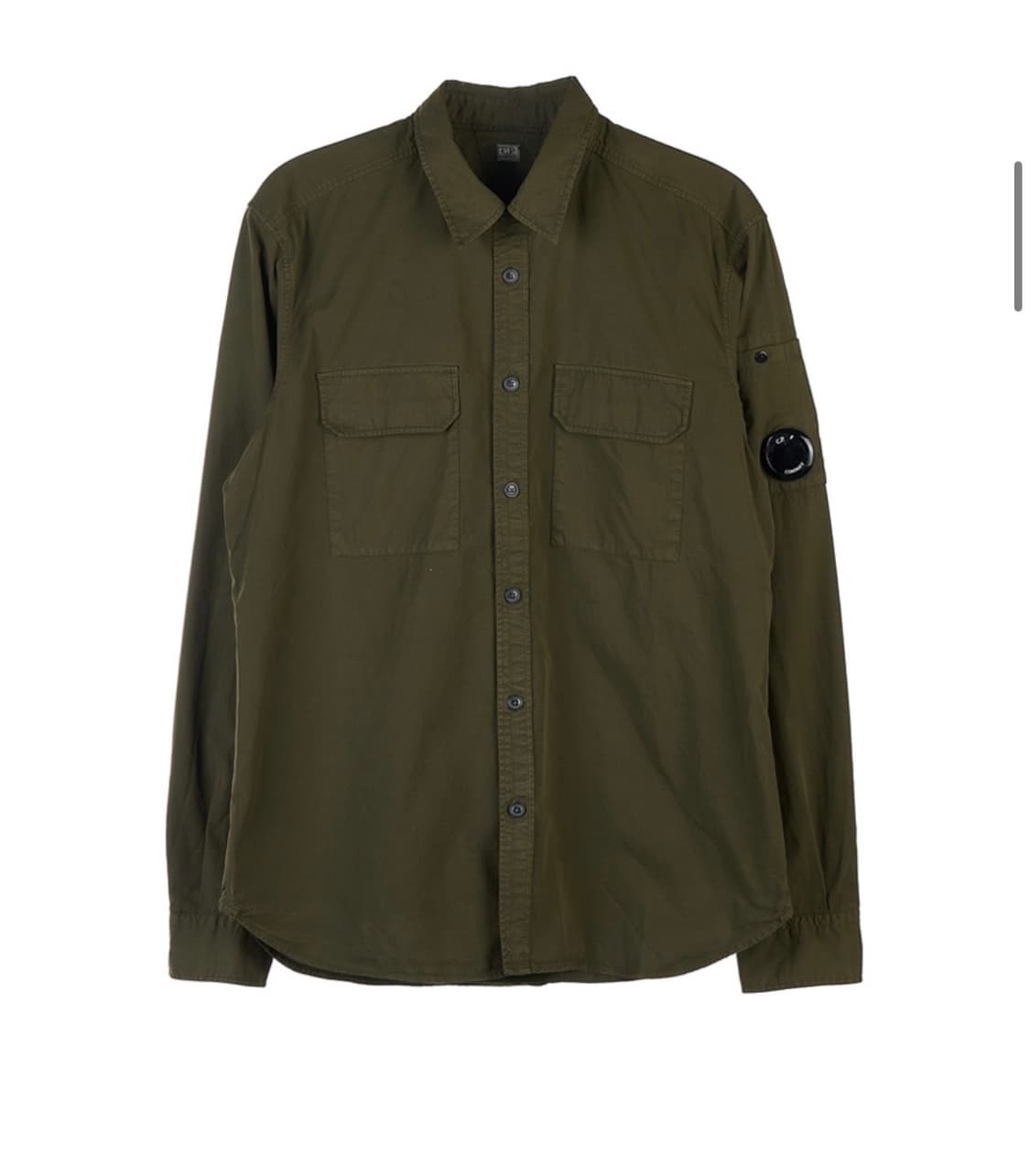 cp컴퍼니 개버딘 셔츠 카키 상품이미지1