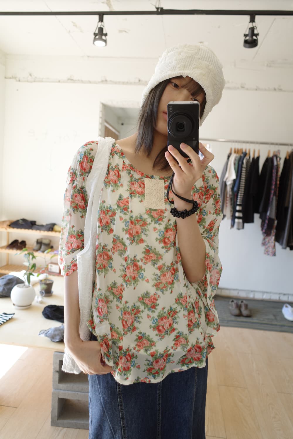 꽃 블라우스 상품이미지4