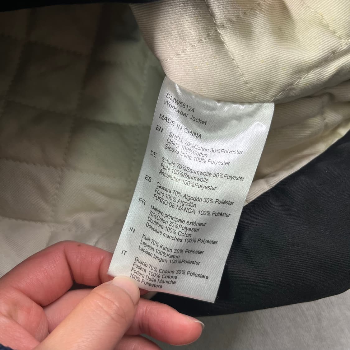 100 데우스 엑스 마키나 누빔 워크자켓 상품이미지6