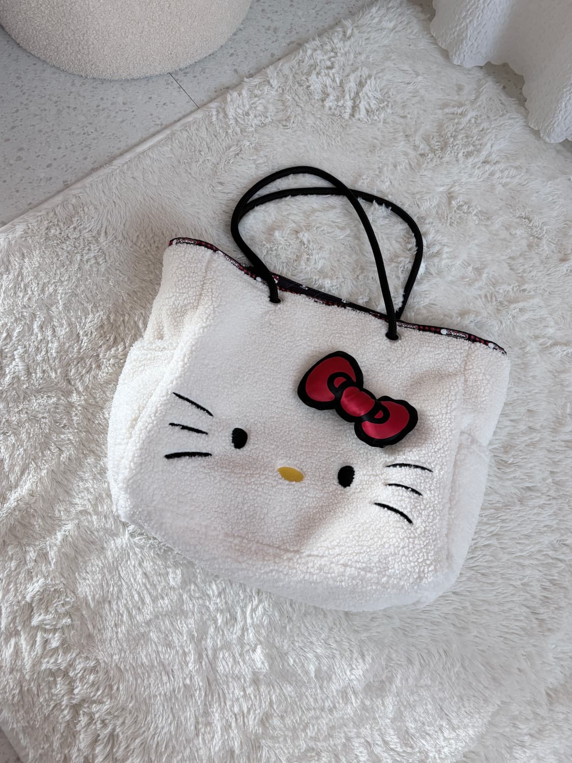 레스포삭 헬로키티 리버서블 빅백 상품이미지1