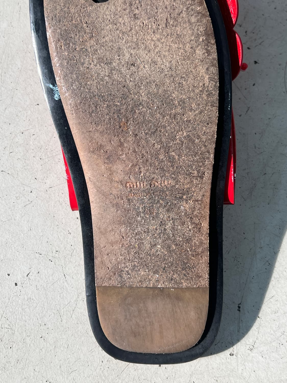 미우미우 플라워 타비 샌들 상품이미지6